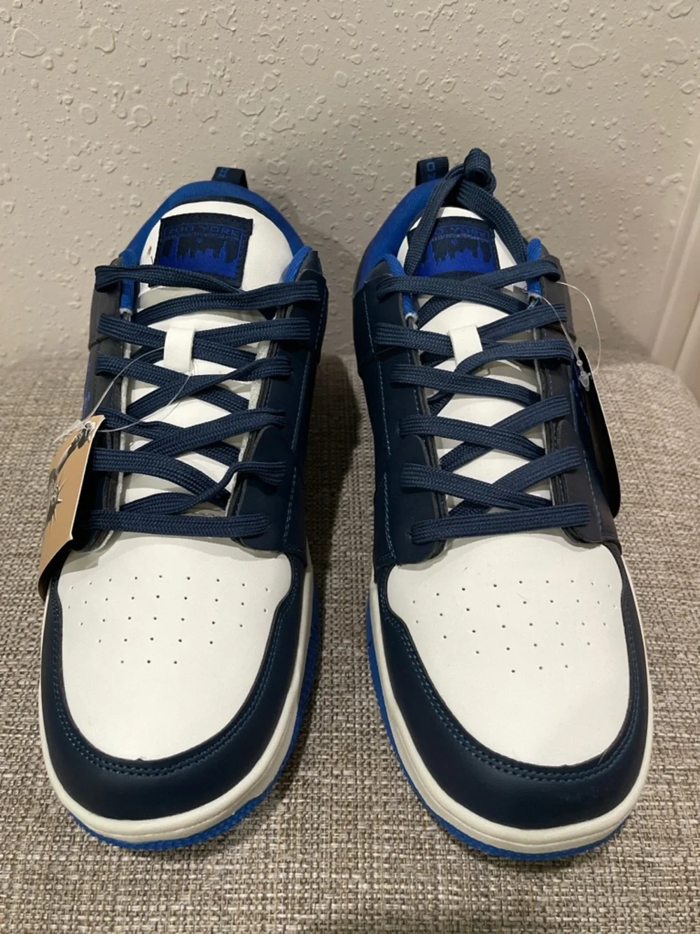 Zoo York Navy White and Blue Hundred Sneakers Size 13 New Without Box - Picture 3 of 9